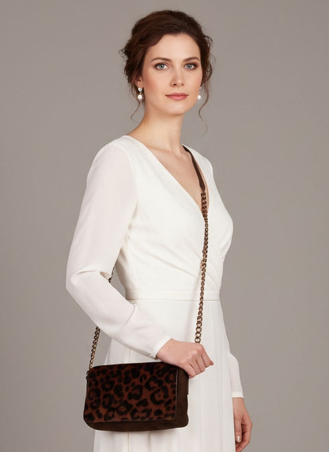 Leopard Party Bag Iris