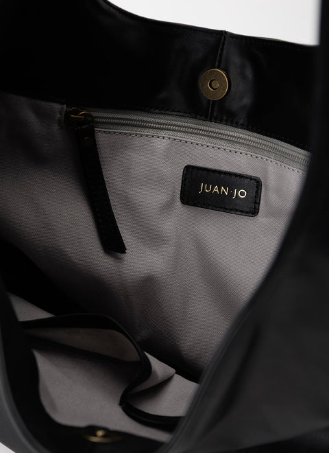 Bolso Hobo Burgundy Leather