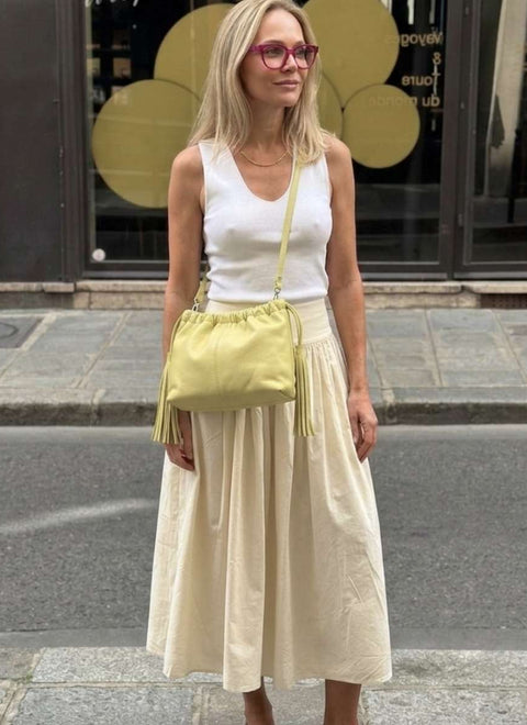 Bolso Rosa Fiesta Piel Erica