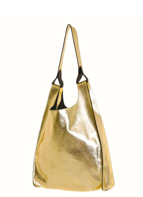Bolso Metalizado Dorado T-Shirt