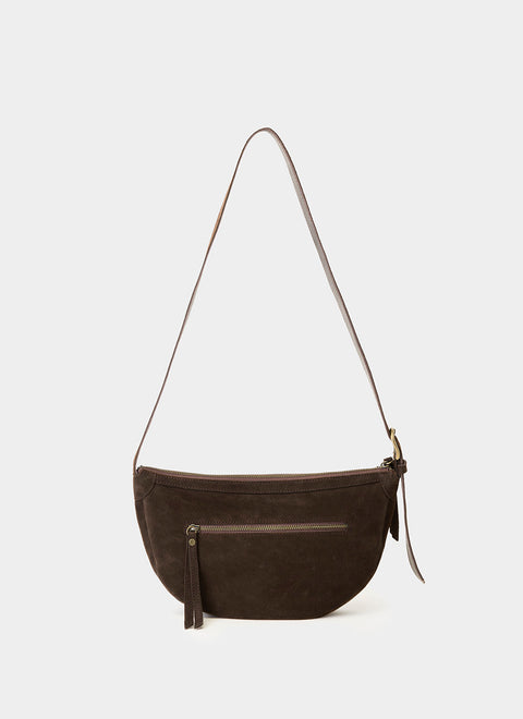 Leopard and Brown Suede Helen Bag