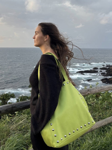 Bolso Verde Lima Tote Valentina