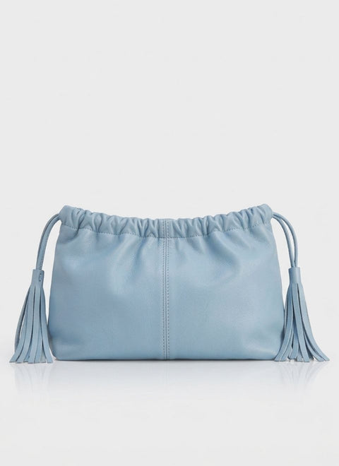Bolso Azul Claro Piel Erica