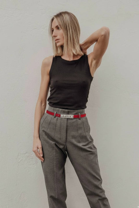 Cinturón Elegante Mujer Negro