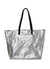 Silver leather bag Barcelona