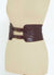 Cinturón Ancho de Mujer en Color Marrón
